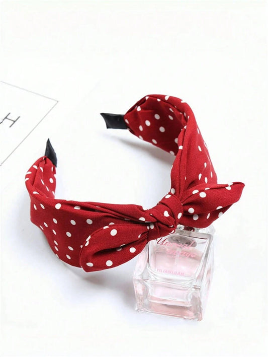 SHEIN طوق شعر بفيونكة بتصميم عتيق أنيق