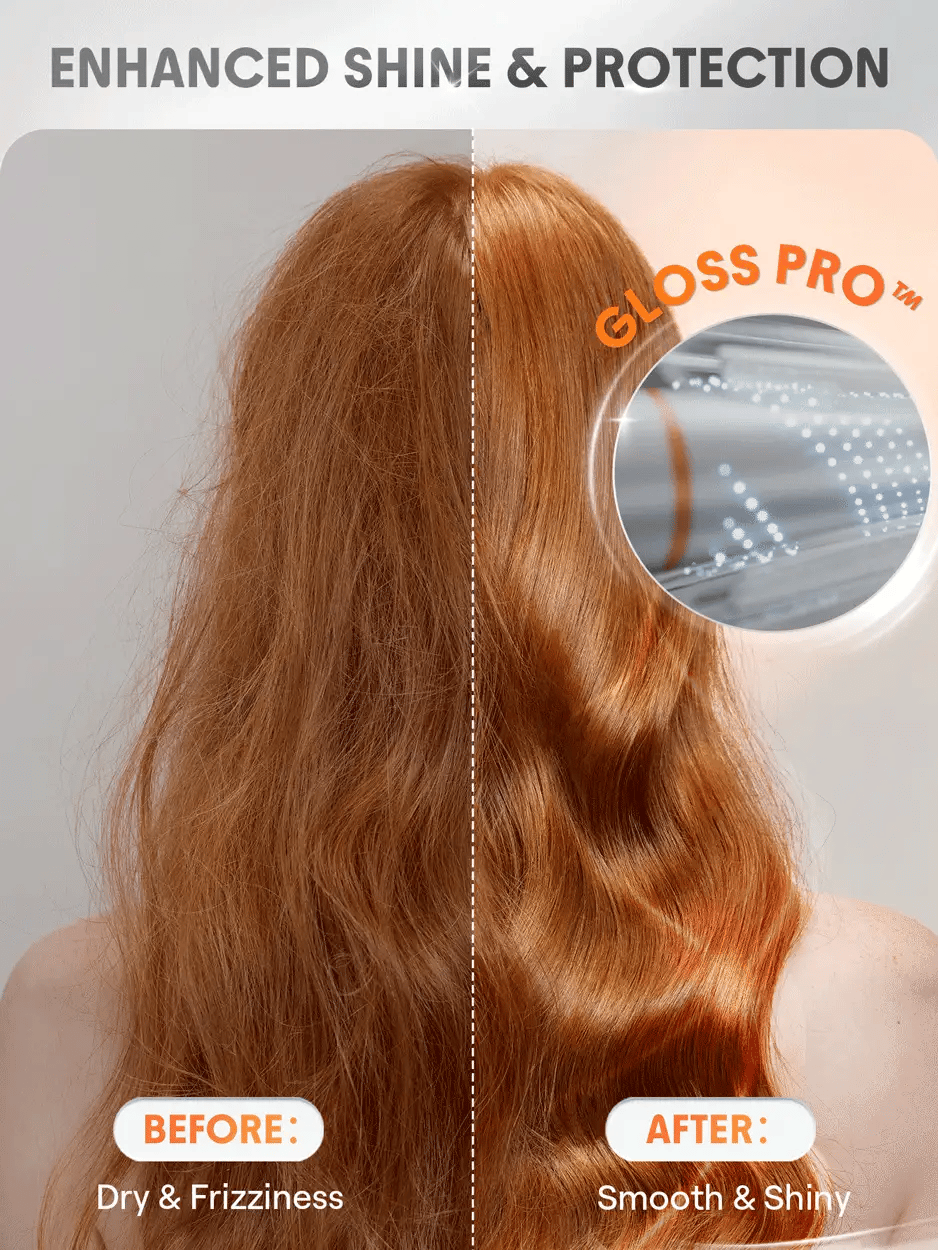 SHEGLAM HAIR مكواة تجعيد تلقائية مع 3 درجات حرارة