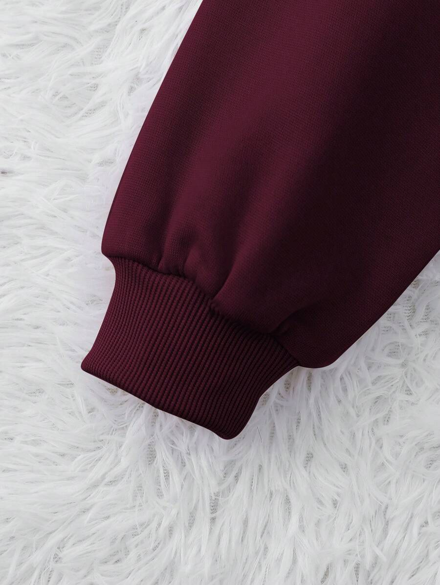 SHEIN INAWLY بلوزة كاجوال بطبعة حروف