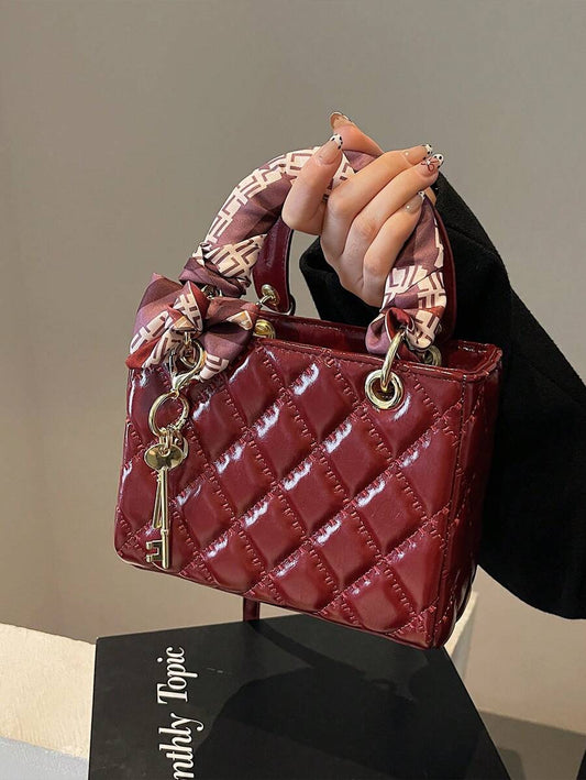 SHEIN Dedoo حقيبة يد أنيقة خفيفة وعصرية للحمل باليد أو الكتف