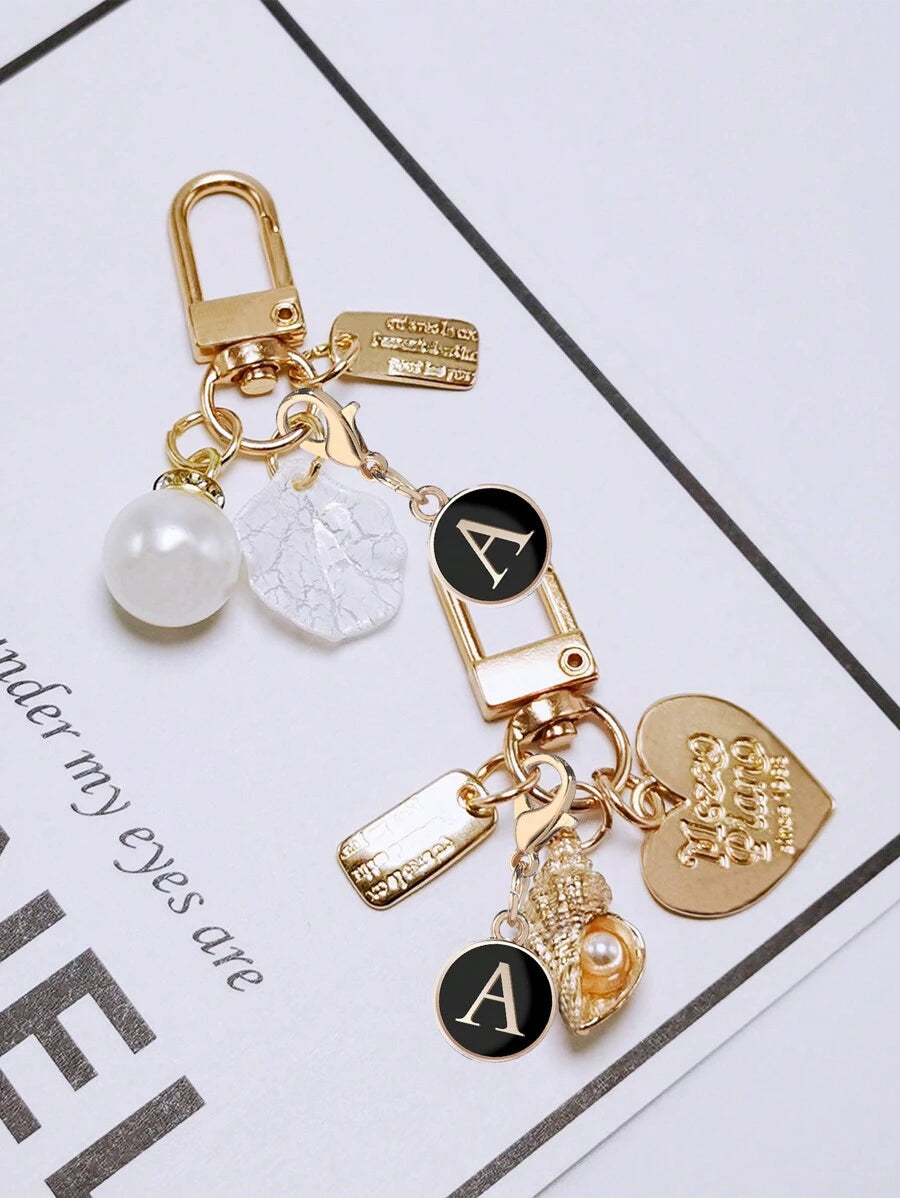 SHEIN سلسلة مفاتيح باللون الأسود