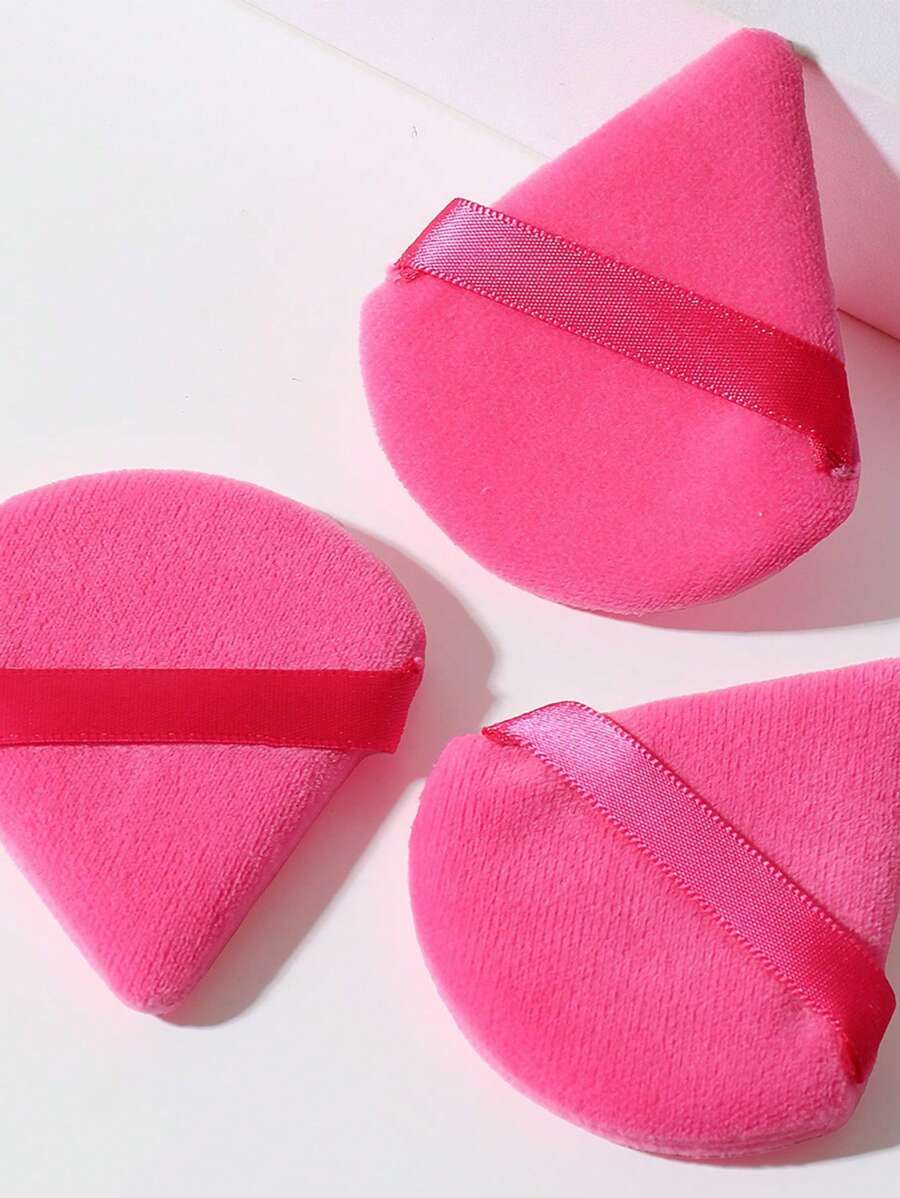 SHEIN إسفنجة مكياج مثلثة للبودرة والأساس