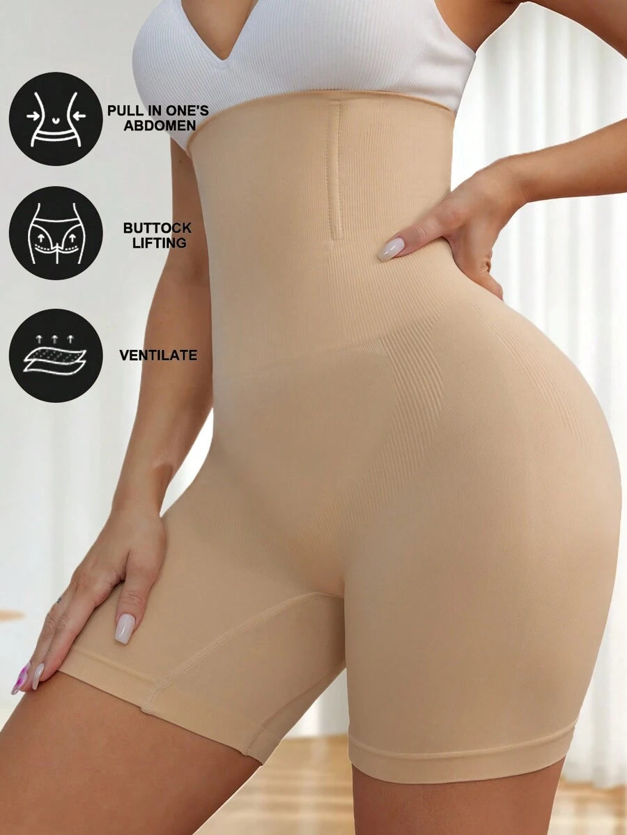 SHEIN سروال قصير نسائي بخصر عالي مشكل