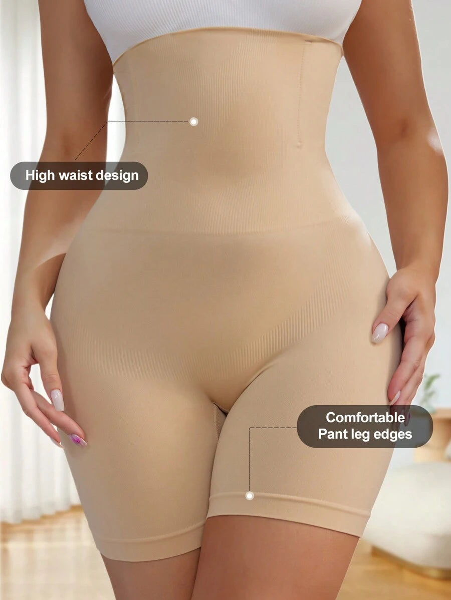 SHEIN سروال قصير نسائي بخصر عالي مشكل