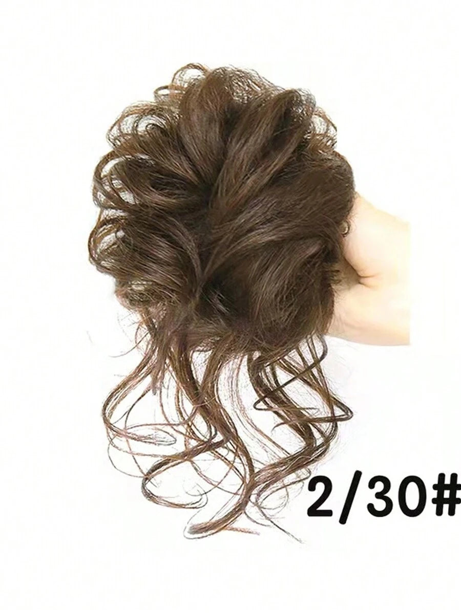 SHEIN شريط شعر اصطناعي لوبو مجعد فوضوي