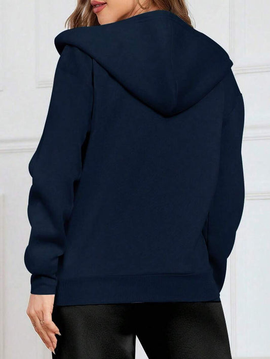 SHEIN INAWLY بلوزة كاجوال بجيب بسوستة