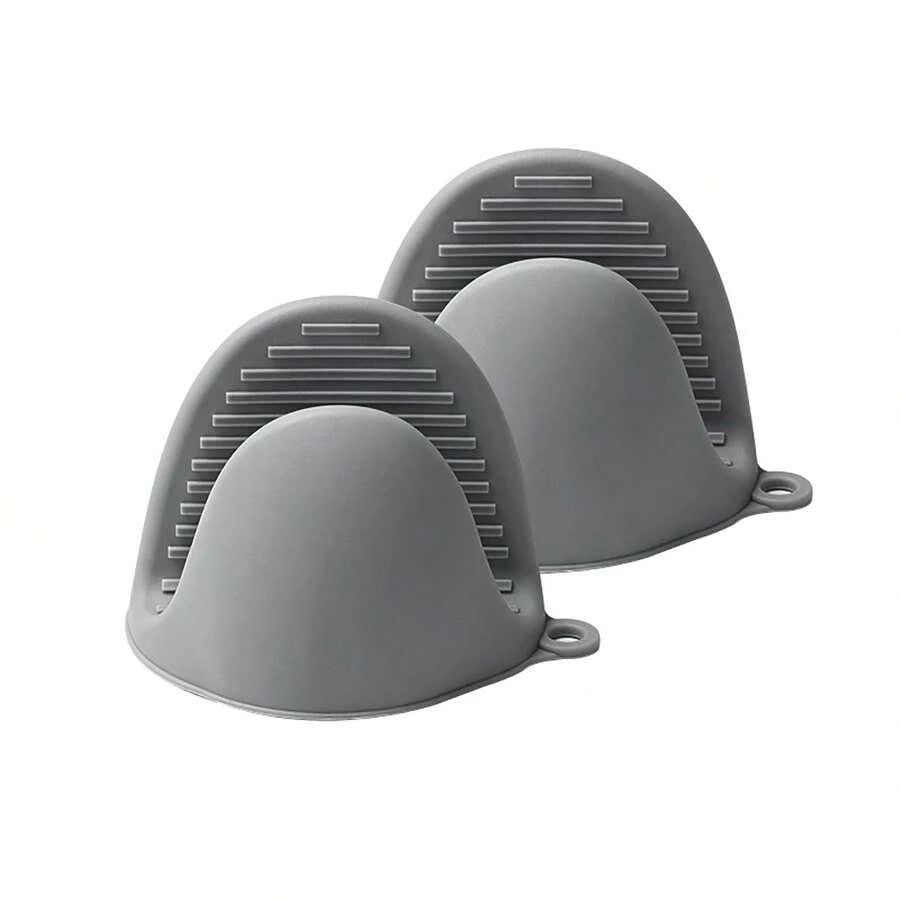 SHEIN قفازات سيليكون مقاومة للحرارة للطهي والفرن