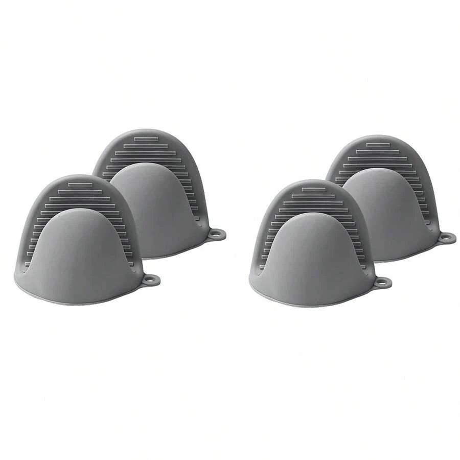 SHEIN قفازات سيليكون مقاومة للحرارة للطهي والفرن