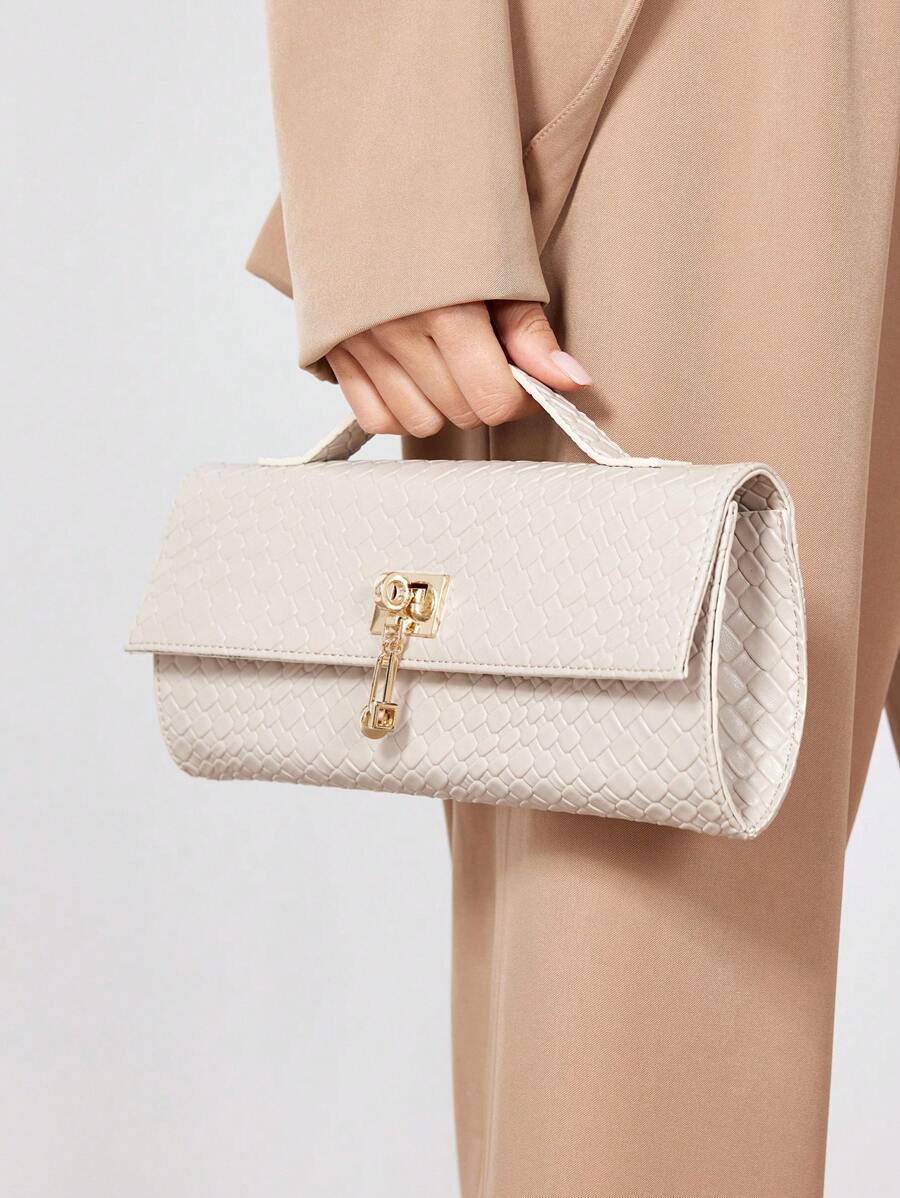 SHEIN SXY حقيبة يد منسوجة أنيقة