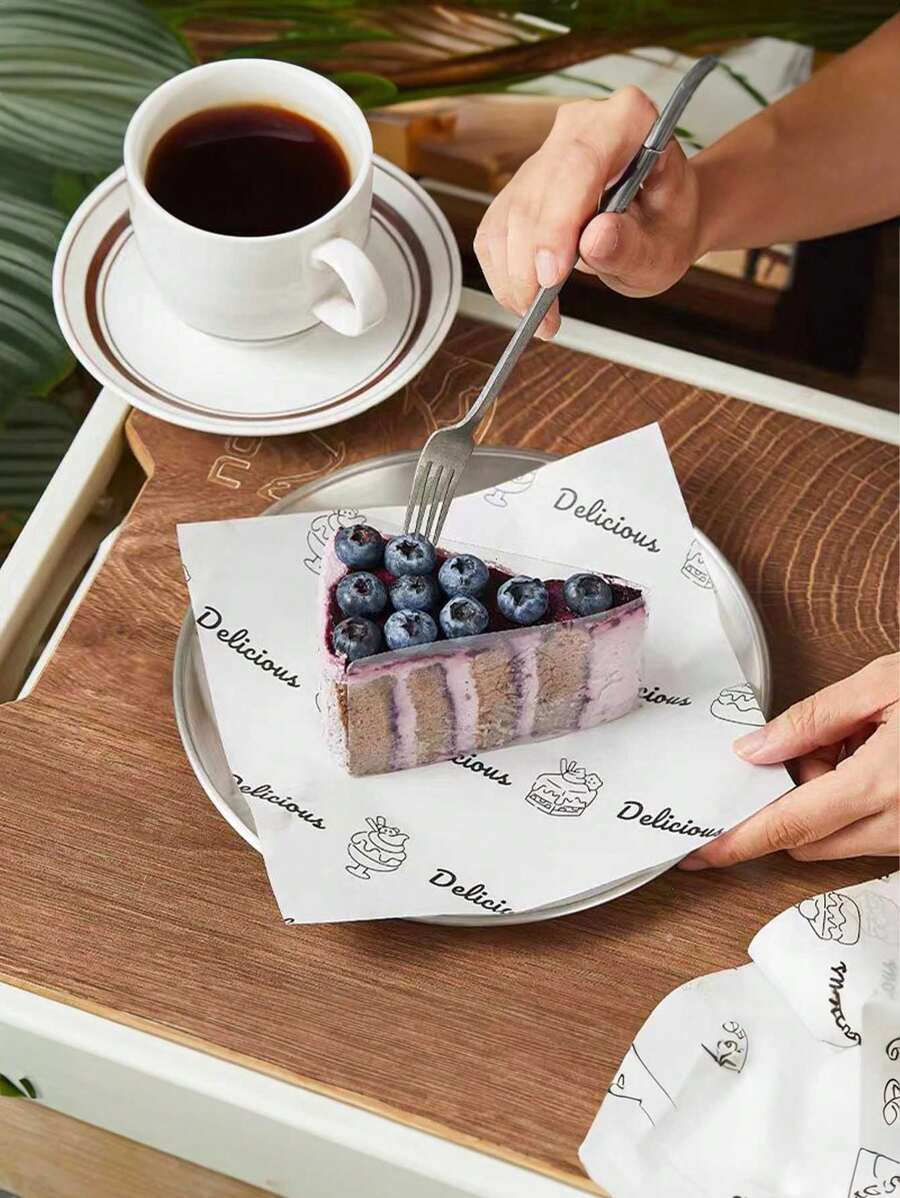 SHEIN ورقة تغليف كعك بتصميم كرتوني