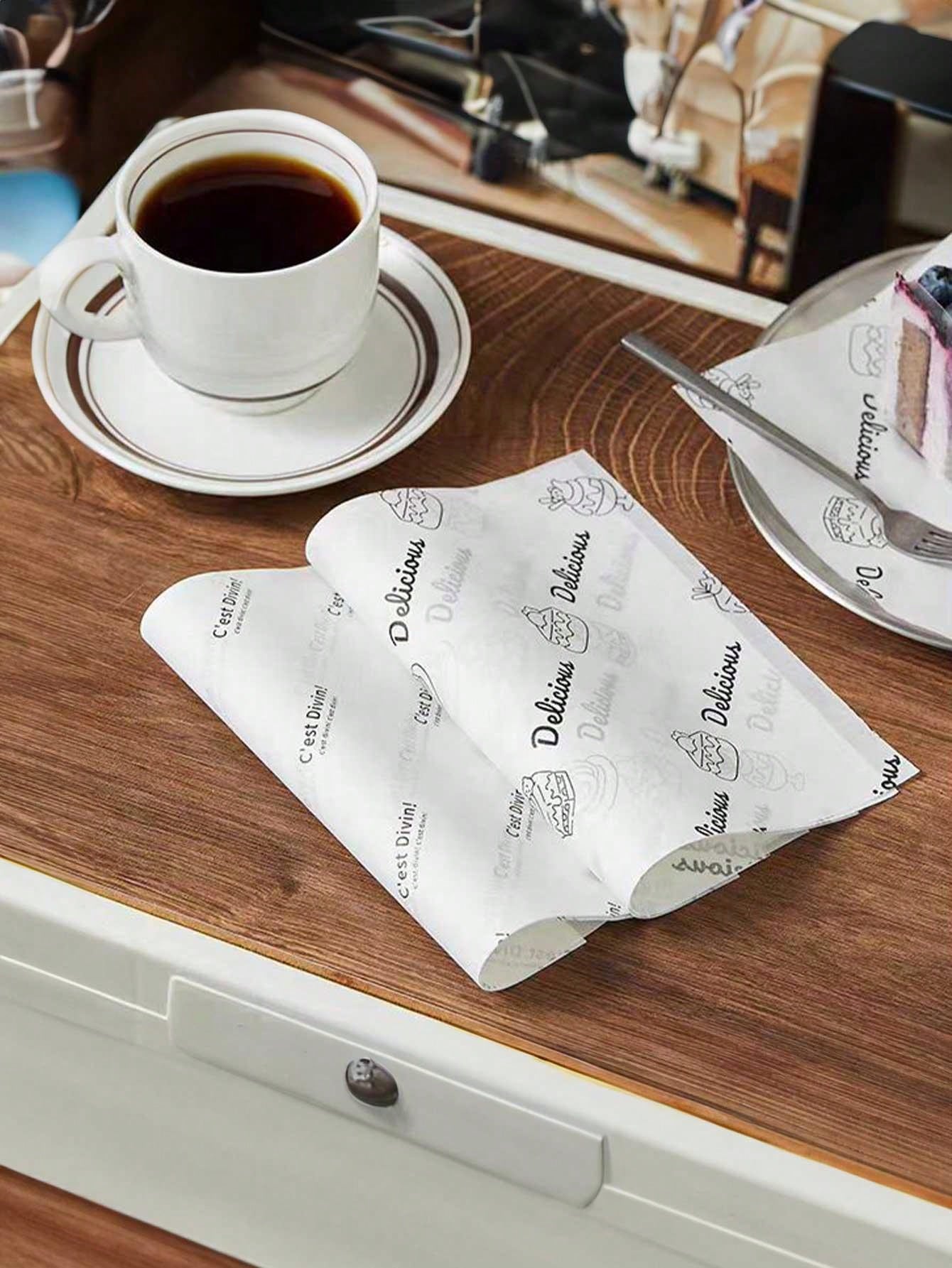 SHEIN ورقة تغليف كعك بتصميم كرتوني