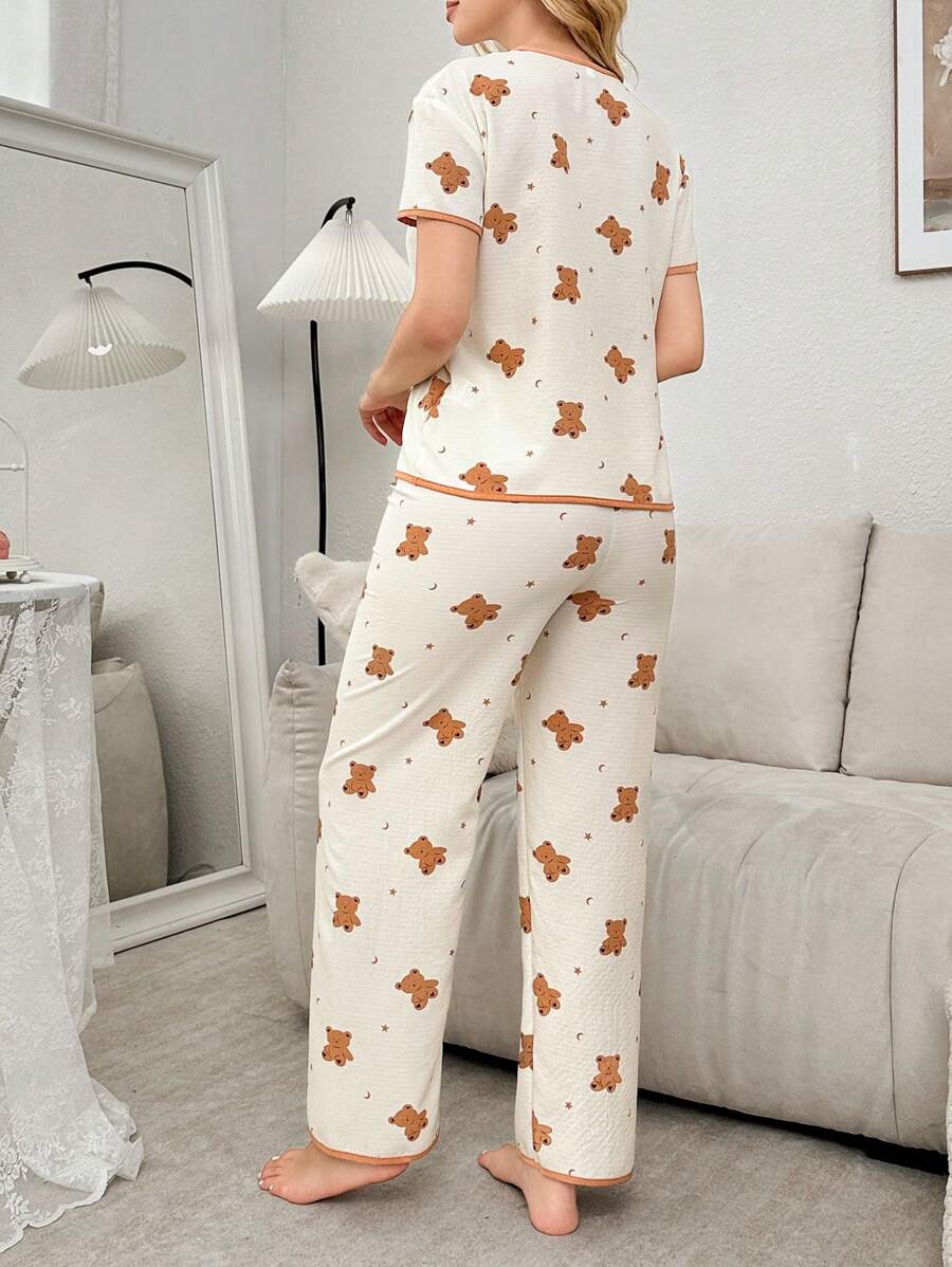 SHEIN مجموعة بيجامة