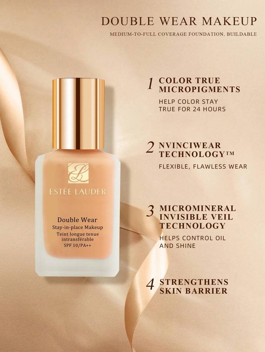 Estée Lauder فاونديشن ثابت 30 مل - لون رمل