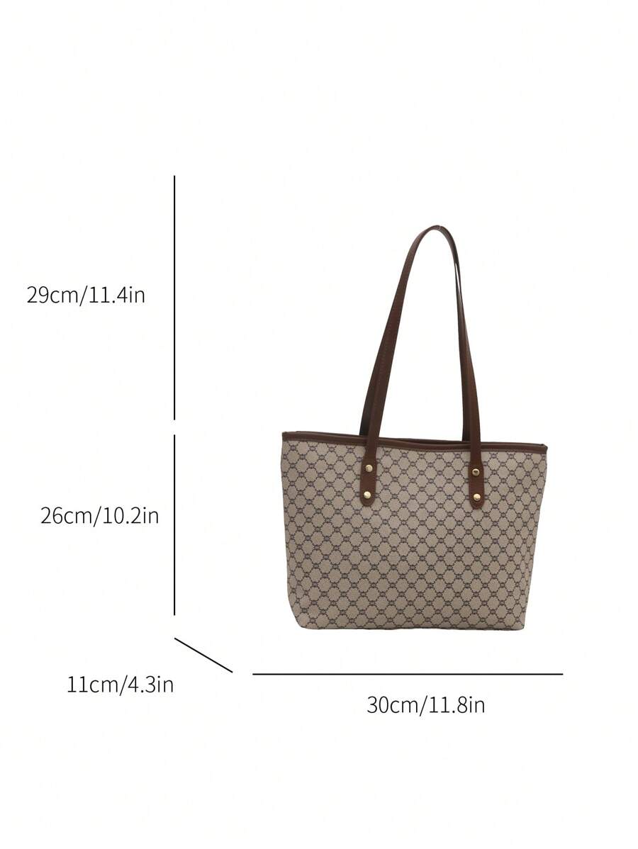 SHEIN حقيبة كتف فخمة عصرية