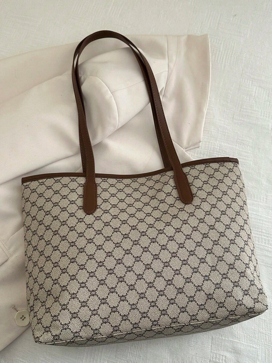 SHEIN حقيبة كتف فخمة عصرية