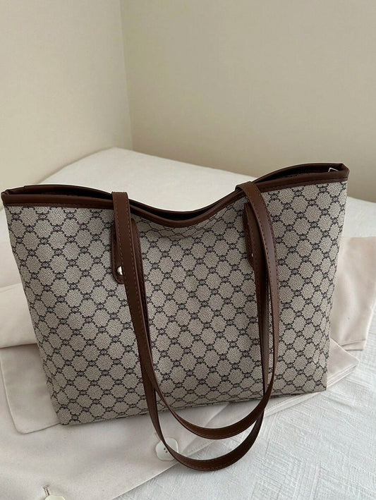 SHEIN حقيبة كتف فخمة عصرية