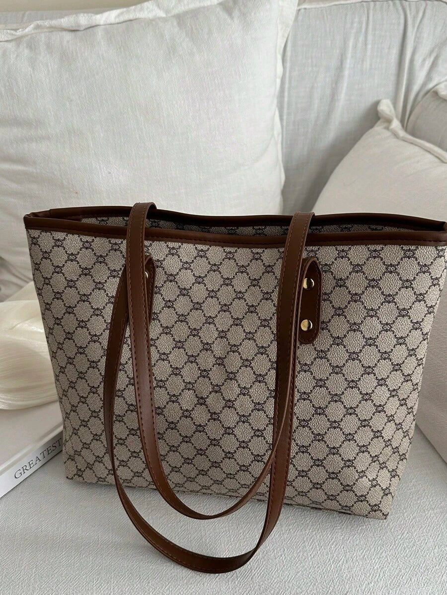 SHEIN حقيبة كتف فخمة عصرية