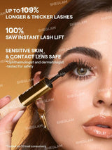 SHEGLAM 24K All-In-One ماسكارا متعددة التأثيرات لإطلالة فاخرة
