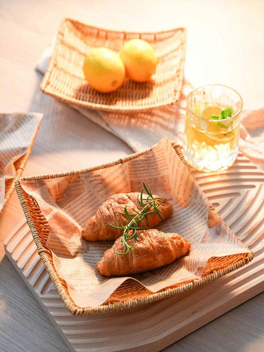 SHEIN ورق تغليف سندويشات مقاوم للزيت للنزهات والمطبخ