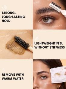 SHEGLAM جل الحواجب لتصفيف ثابت ولمسة طبيعية
