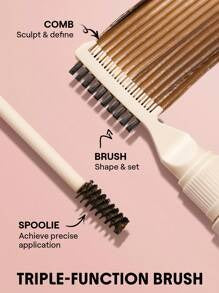 SHEGLAM جل الحواجب لتصفيف ثابت ولمسة طبيعية