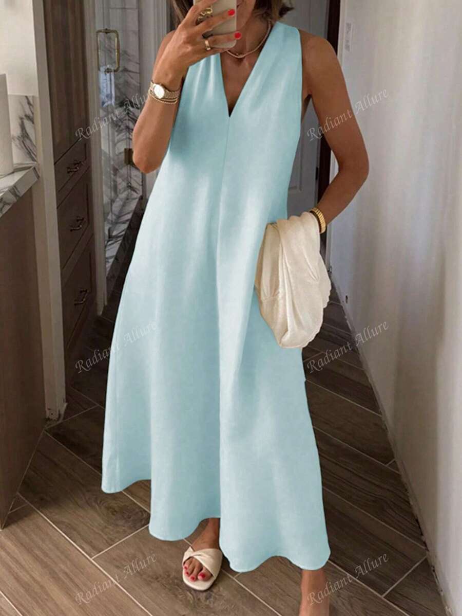 SHEIN فستان طويل كاجوال