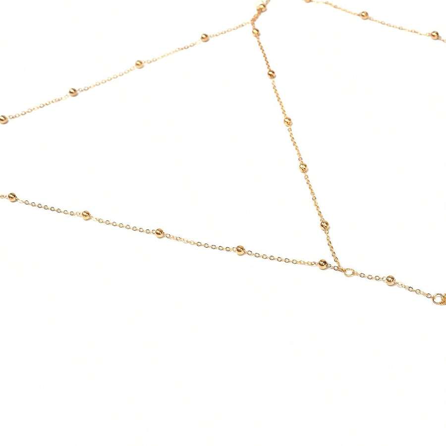 SHEIN Cuiwrgrs سلسلة معلقة مرصعة بالراين