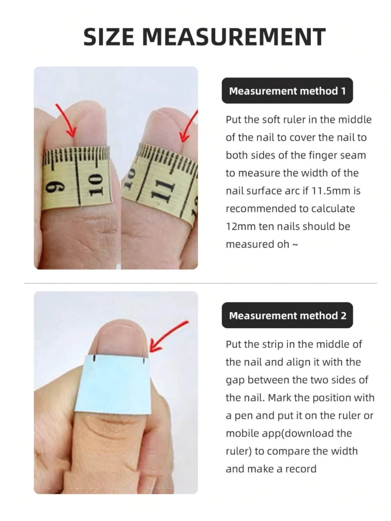 SHEIN أظافر 10 قطع بشكل لوز باللون الذهبي والفضي مصنوعة يدويًا