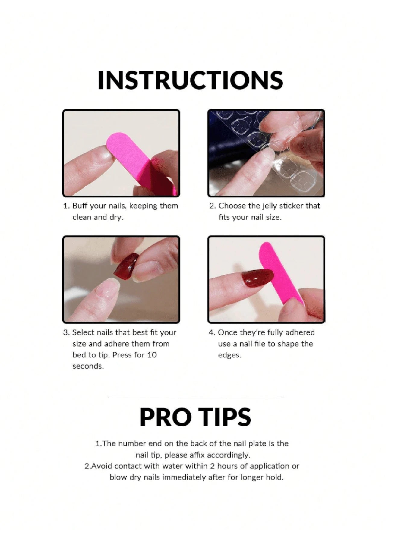 SHEIN أظافر 10 قطع بشكل لوز باللون الذهبي والفضي مصنوعة يدويًا