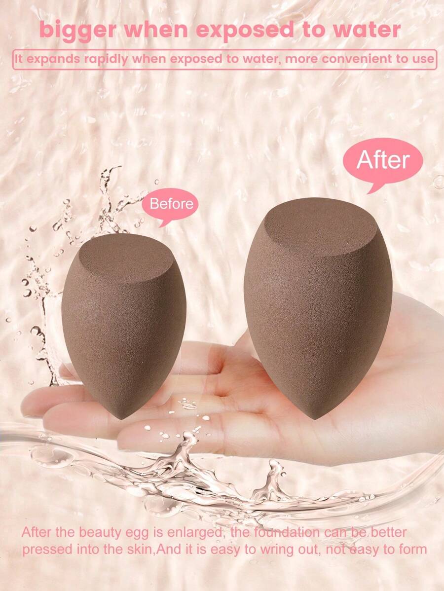 SHEIN طقم مكياج مع إسفنجات ومسّادات