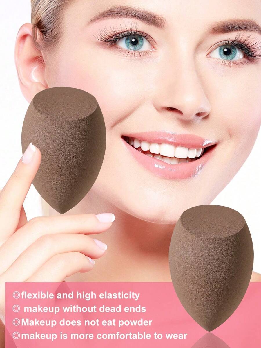 SHEIN طقم مكياج مع إسفنجات ومسّادات