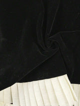 SHEIN Relinas فستان مخمل أسود بطراز أميرة