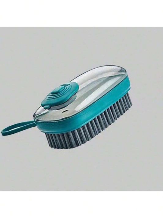 SHEIN فرشاة تنظيف متعددة الوظائف مع موزع صابون