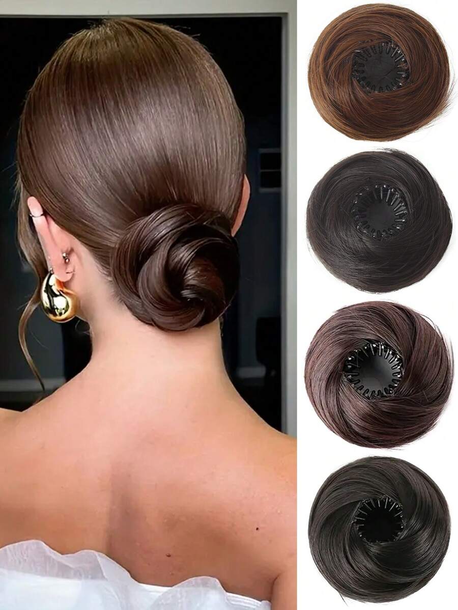 SHEIN باروكة شعر مستعار أنيق 4 بوصة قابل للتمديد