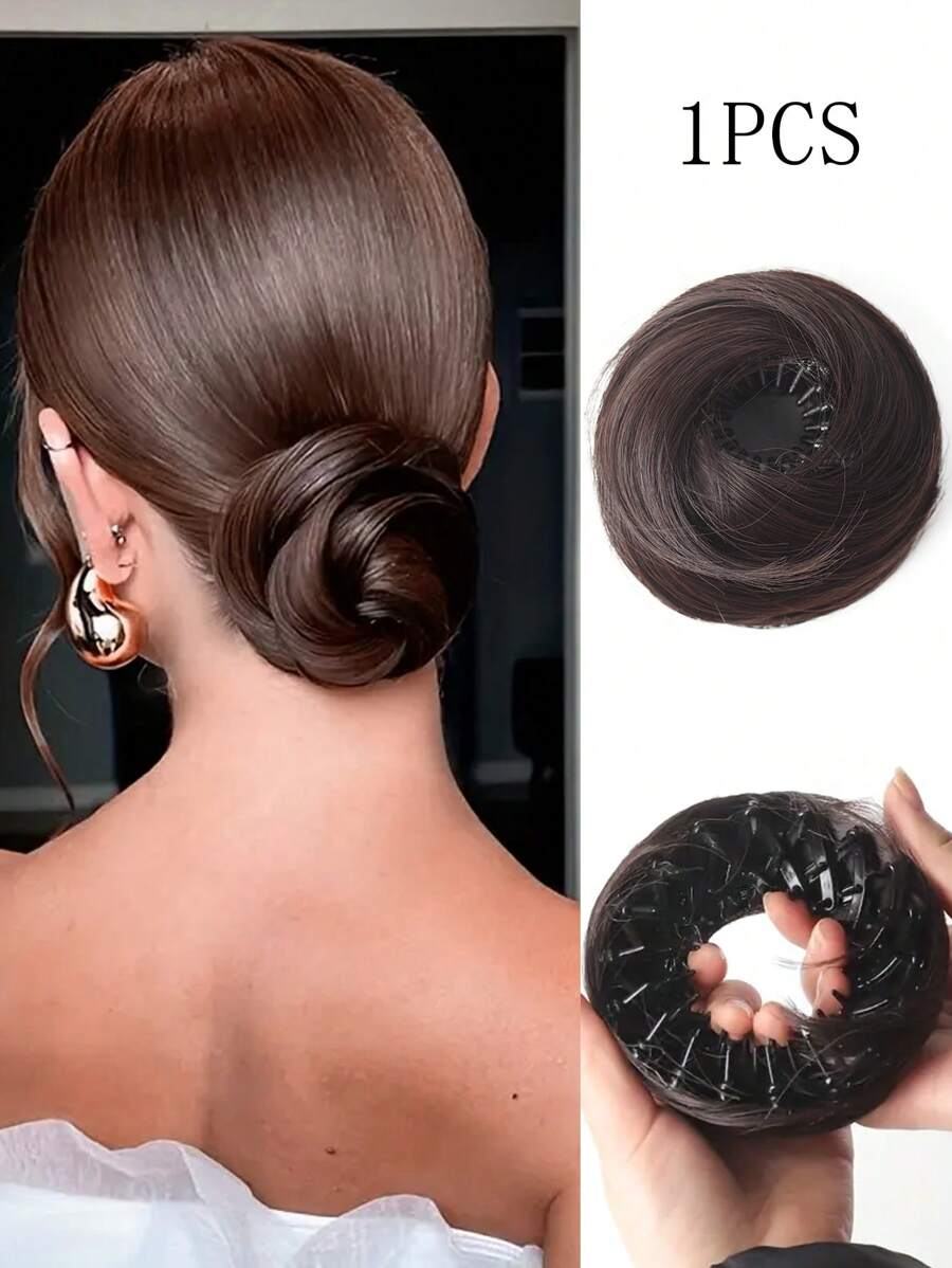 SHEIN باروكة شعر مستعار أنيق 4 بوصة قابل للتمديد