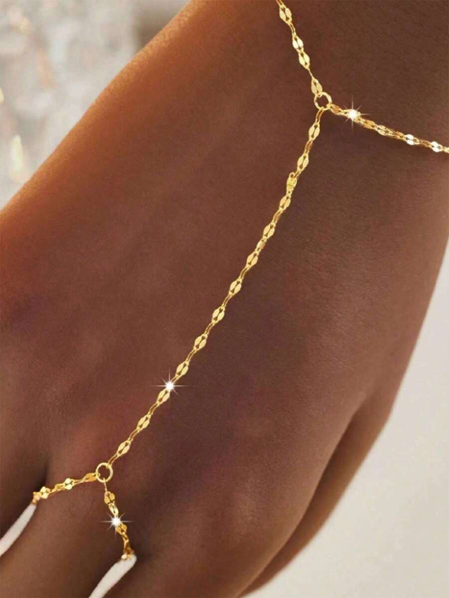 SHEIN سوار وخاتم إصبع متصل