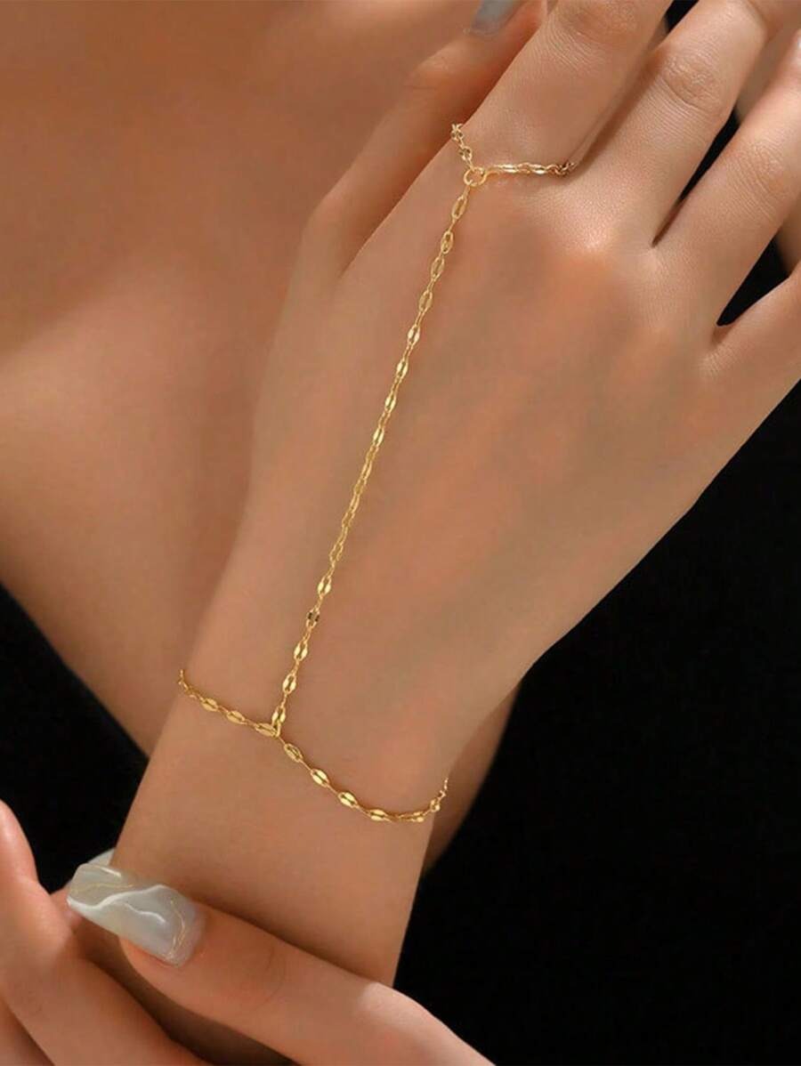 SHEIN سوار وخاتم إصبع متصل