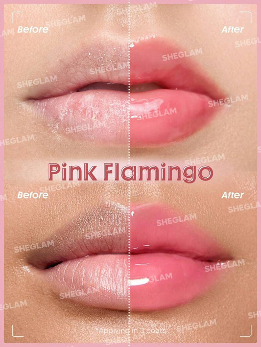 SHEGLAM Booster Shine Pink Flamingo ملمع شفاه