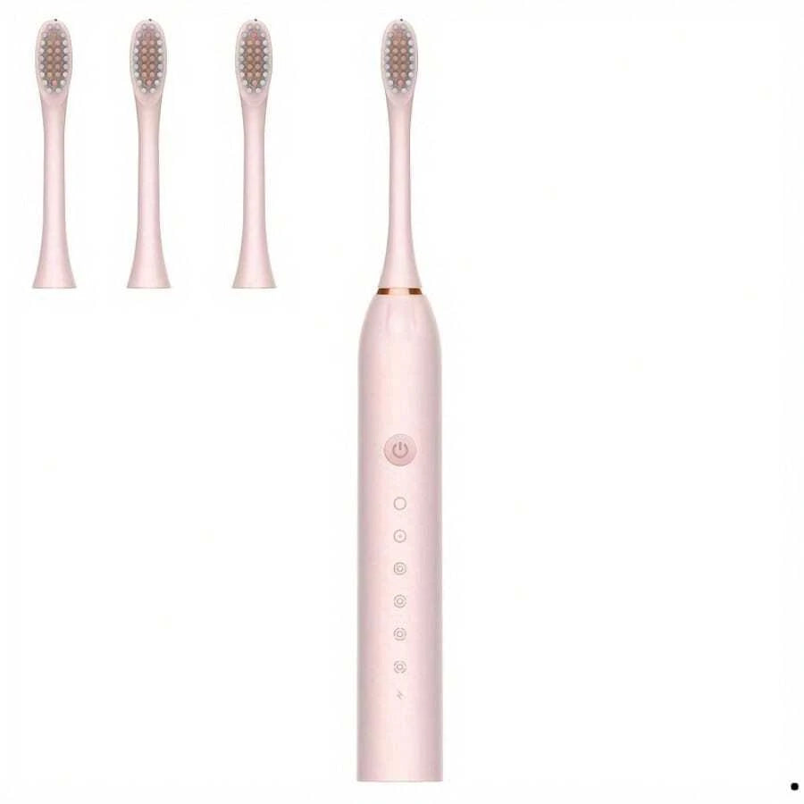 SHEIN فرشاة أسنان كهربائية مقاومة للماء قابلة للشحن
