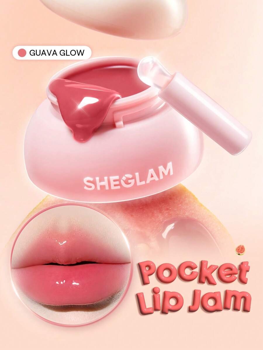 SHEGLAM Guava Glow مرطب شفاه هيدرا جيلي بوكيت