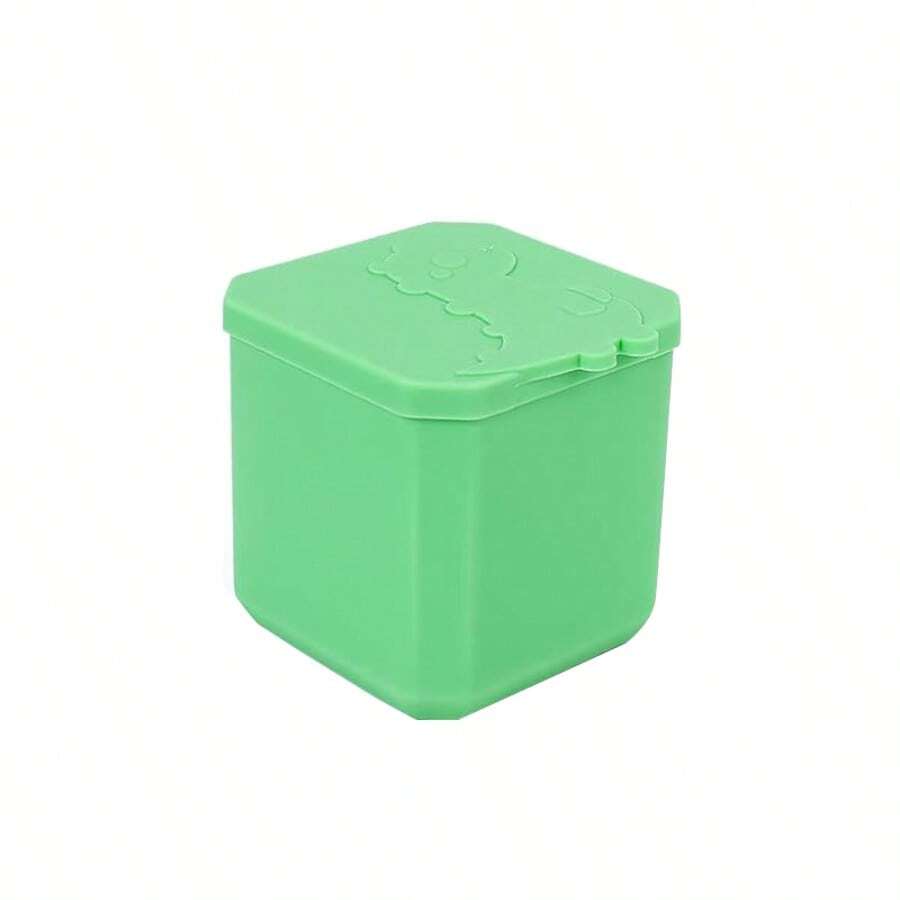 SHEIN حاوية طعام سيليكون مربعة محكمة الإغلاق