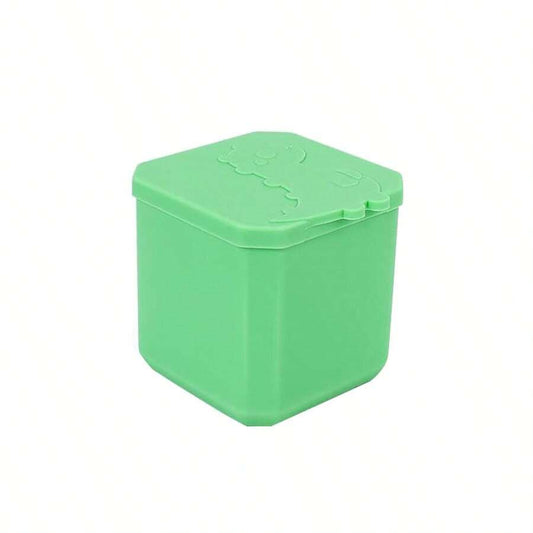 SHEIN حاوية طعام سيليكون مربعة محكمة الإغلاق