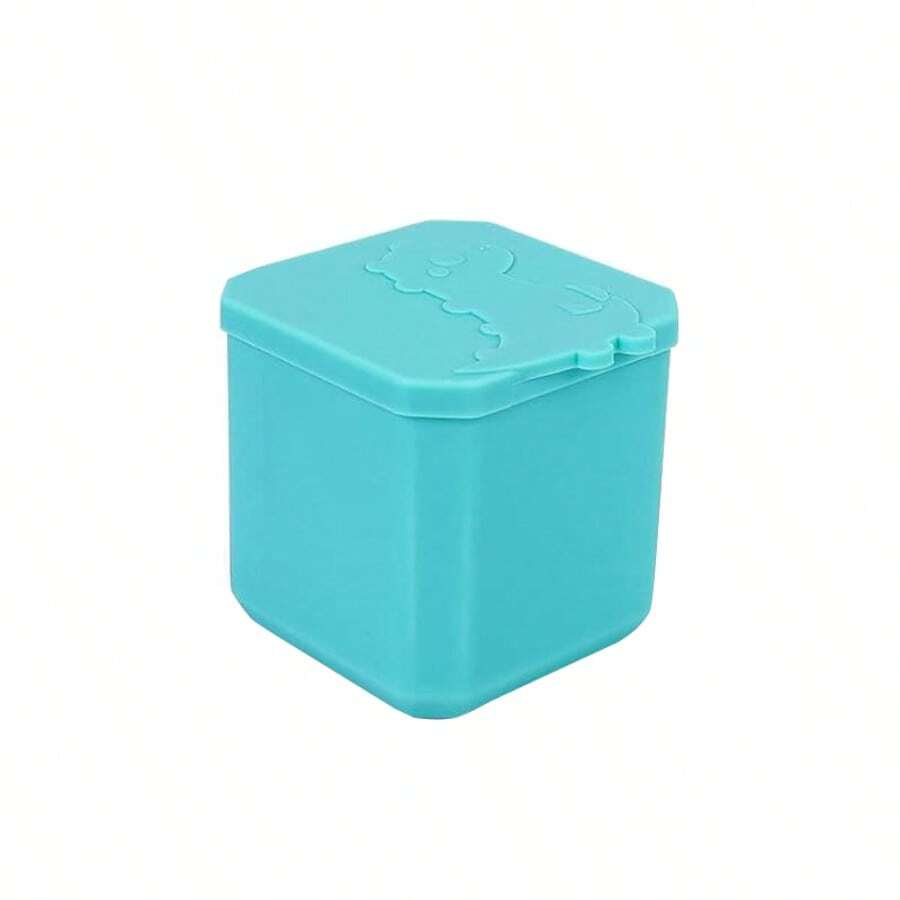 SHEIN حاوية طعام سيليكون مربعة محكمة الإغلاق