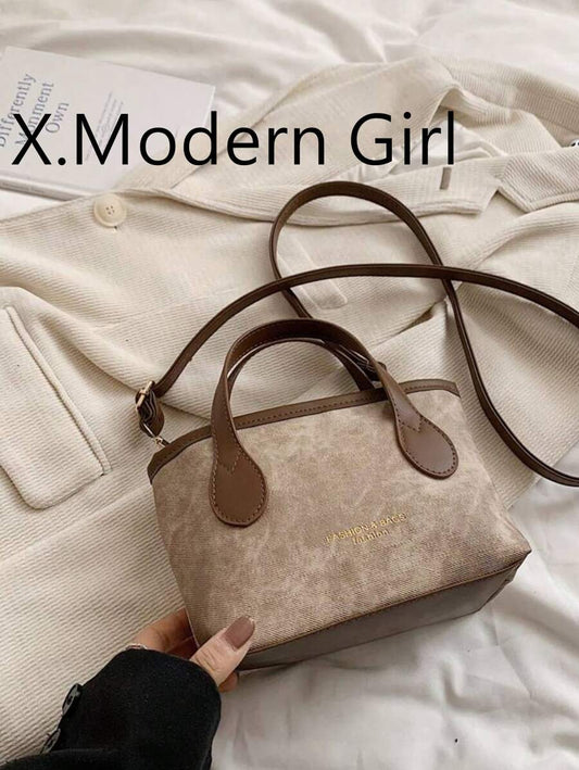 SHEIN حقيبة كتف بنية أنيقة