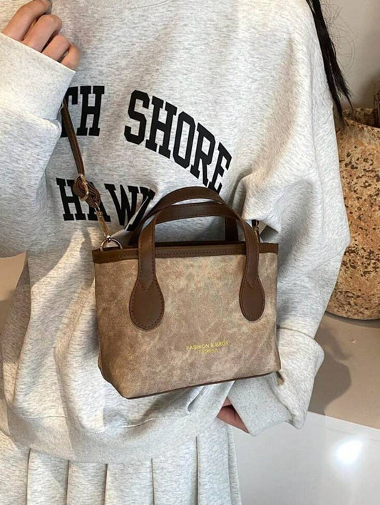 SHEIN حقيبة كتف بنية أنيقة