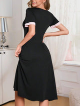 SHEIN فستان نوم كاجوال محبوك