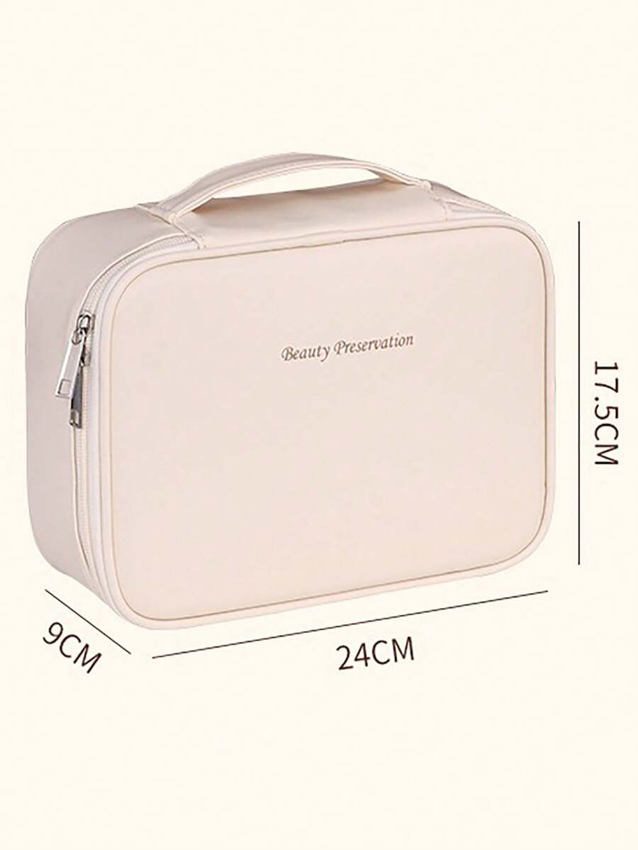 SHEIN حقيبة مستحضرات تجميل كبيرة وعملية