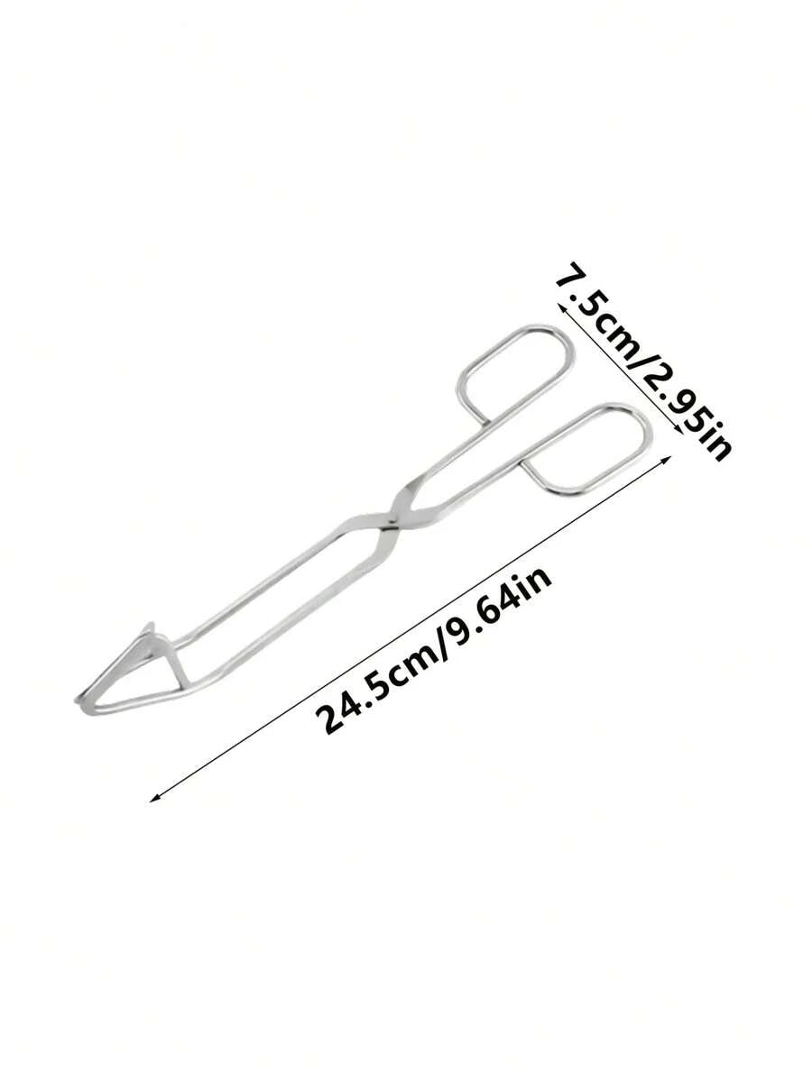 SHEIN مشبك خبز ستانلس ستيل بسيط للمعجنات والطبخ