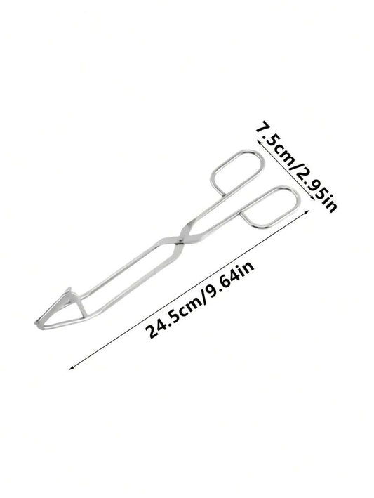 SHEIN مشبك خبز ستانلس ستيل بسيط للمعجنات والطبخ