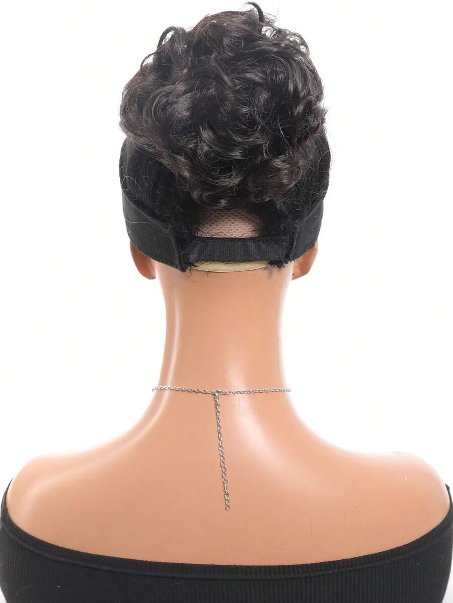 SHEIN مشد شعر كعكة دونات مجعد اصطناعي